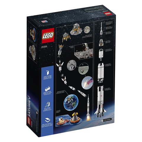 Конструктор LEGO Ideas NASA Аполлон Сатурн-5 21309 Превью 8