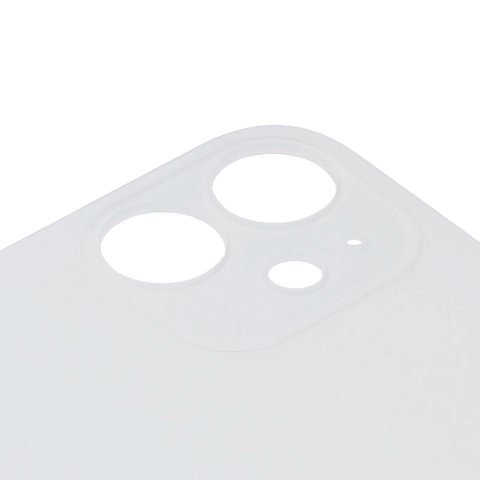 Задняя панель корпуса для iPhone 11, белая, не нужно снимать стекло камеры, Copy, big hole Превью 1