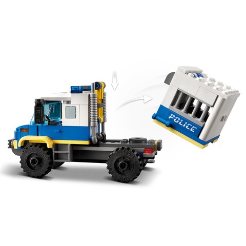 Конструктор LEGO CITY Поліцейська машина для перевезення в'язнів (60276) Прев'ю 4