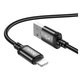 USB кабель Hoco X89, USB тип-A, Lightning, 100 см, 2,4 А, черный, #6931474784322 Превью 1