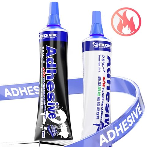 Glue Mechanic R7, (high temperature, black, for gluing back covers, for display frames, 60 ml) Preview 6