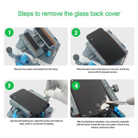 Holder RELIFE RL-601S Plus, (for mobile device repair, universal, 360°) Preview 1