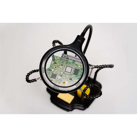 Soldering Helping Hand with LED Magnifier Pro'sKit SN-396N Preview 1