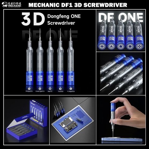 Screwdriver Set Mechanic Dongfeng DF One 3D, (5 in 1) Preview 1