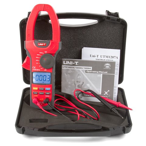 Pinza amperimétrica UNI-T UT207A Vista previa  9