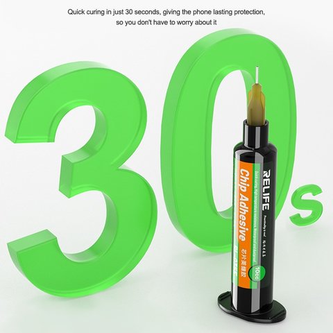 Adhesivo RELIFE RL-035E, negro, UV, 10 ml, compound Vista previa  3