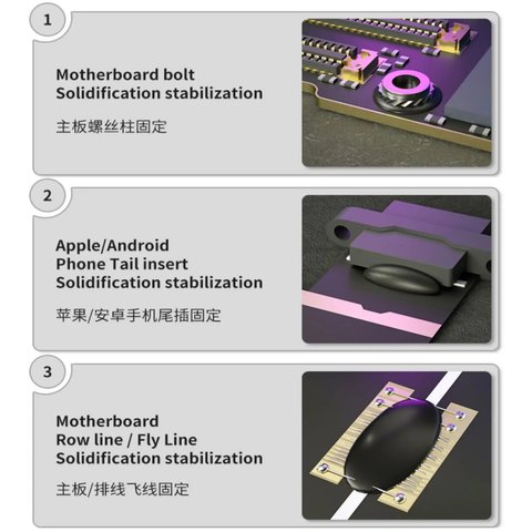 Máscara de soldadura Mechanic SU3, azul, 10 ml, UV Vista previa  5