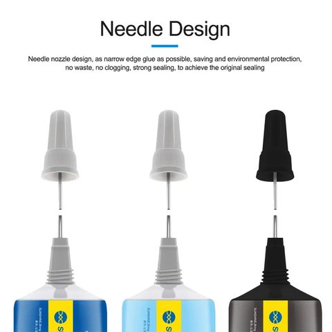 Adhesivos sellador Sunshine G-20, para pegar tapas traseras, para marcos de pantalla, 50 ml, transparente Vista previa  2