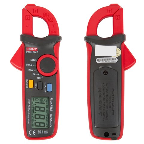 Токоизмерительные клещи UNI-T UTM 1210B (UT210B) Превью 1