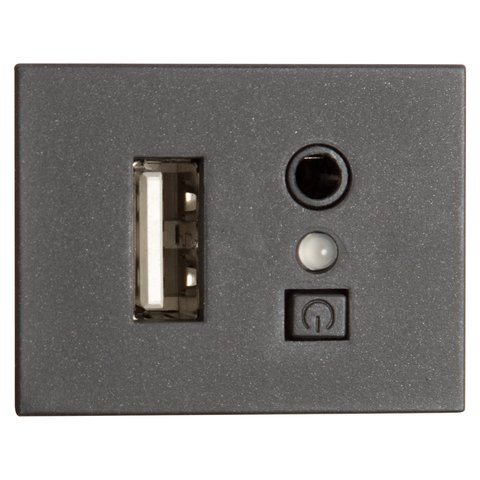 Модуль для під'єднання USB та AUX для Ford 6000CD MP3+USB (чорний) Прев'ю 1