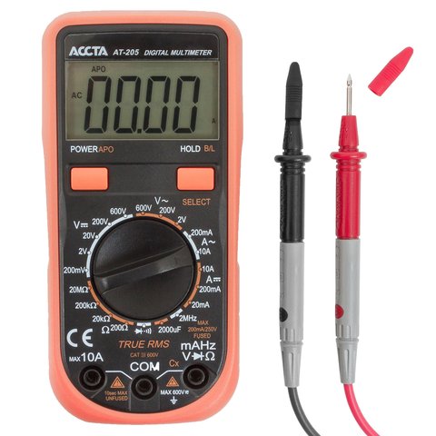 Цифровой мультиметр Accta AT-205 Превью 7