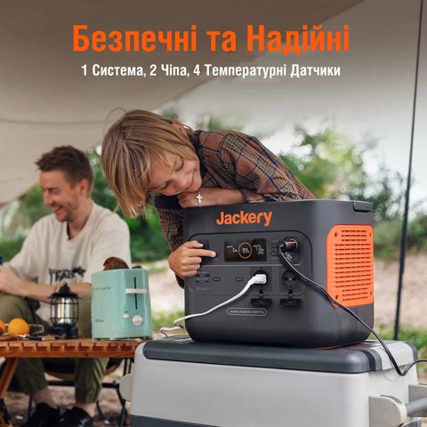 Солнечный генератор Jackery 2000 Pro (Explorer 2000 Pro + 4×Solarsaga 200W + 2×коннектора Jackery Solar) Превью 4