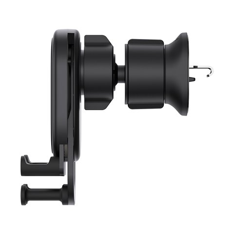 Автомобільний тримач Baseus Stable Series Air, чорний, на дефлектор, #SUWX020001 Прев'ю 2