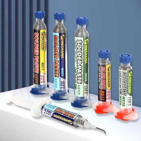 BGA паста Mechanic MS83, Sn 63%, Pb 37%, 183 °C, 50 г Прев'ю 2