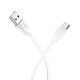 USB кабель Borofone BX19, USB тип-C, USB тип-A, 100 см, 3 A, білий, #6931474701800 Прев'ю 1