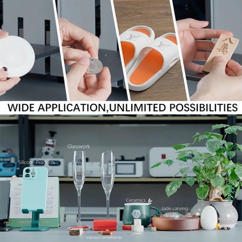 Лазерний сепаратор TBK 958ZU, для демонтажу скла корпуса, для гравіювання, для відклеювання рамки дисплея і задньої кришки Прев'ю 7