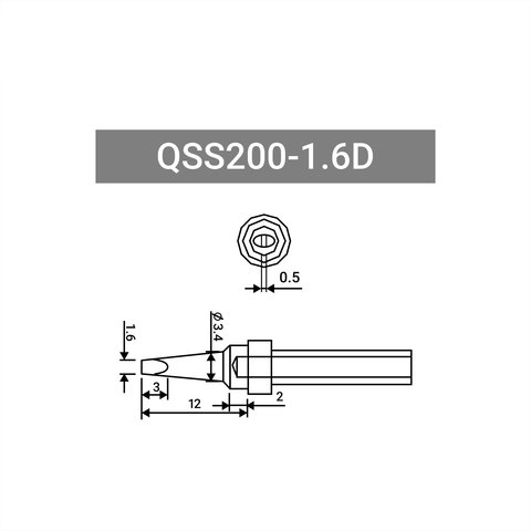 Паяльное жало Quick QSS200-1.6D Превью 1