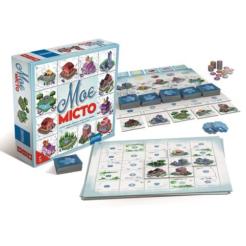 Настільна гра Granna Моє місто Прев'ю 1