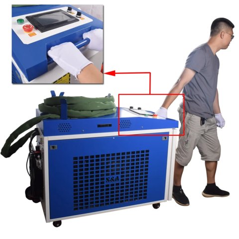 Апарат для лазерного зварювання та очищення ChinaCNCzone Raycus SUP23T Прев'ю 3