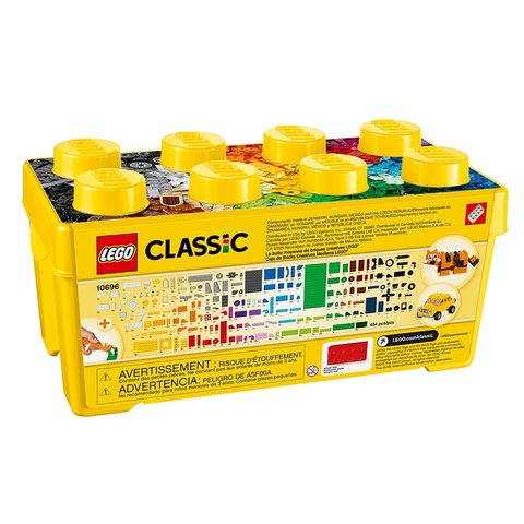 LEGO Classic Коробка кубиков LEGO® для творческого конструирования, среднего размера 10696 Превью 2